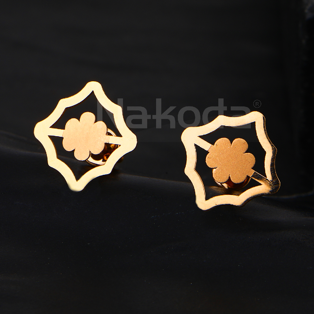 750 Rose Gold Gorgeous Ladies Earring RE245