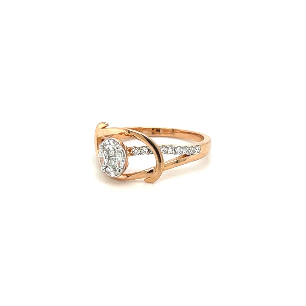 Adelia Cluster Diamond Ring by Royale Diamonds
