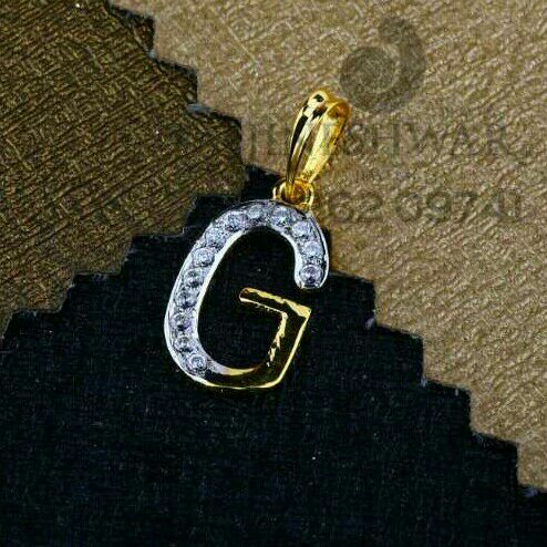 Buy quality G Name Letter Pendent in 