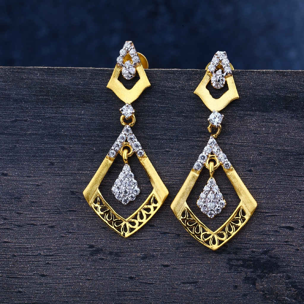 916  Women's CZ Fancy Earring Jhummar LJE140