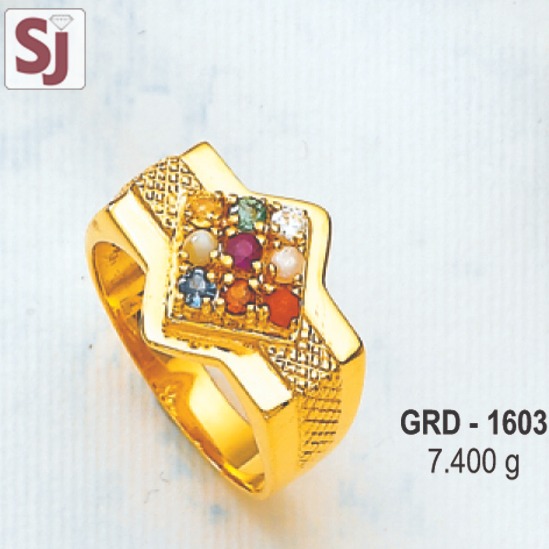 Navagraha Gents Ring Diamond GRD-1603