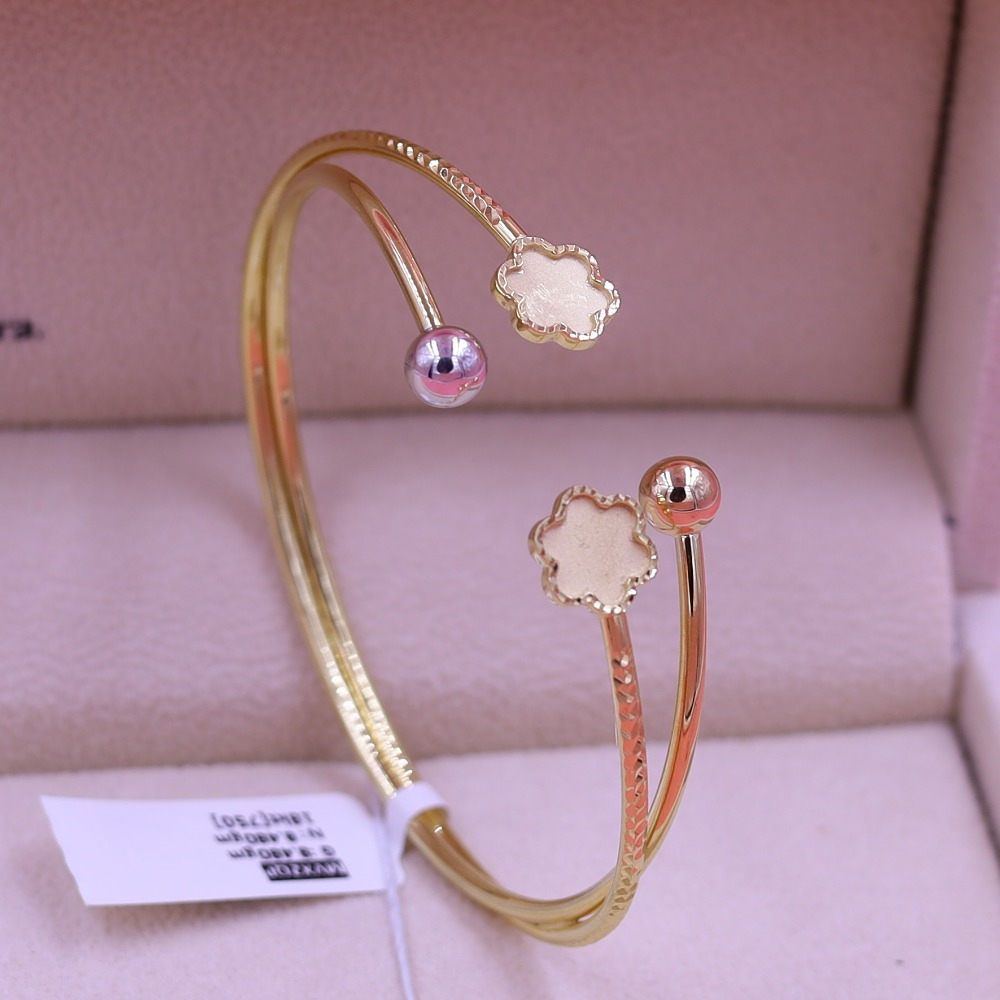 Imported 18kt lv-style bracelet