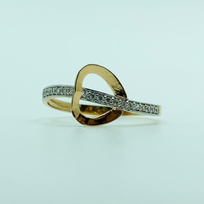 18 ct rose gold ring uniqe design