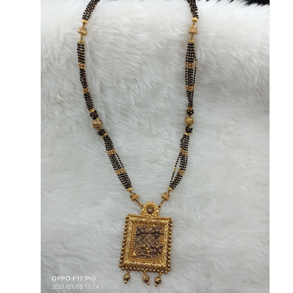 916 GOLD FULL SIZE ANTIQUE MANGALSUTRA