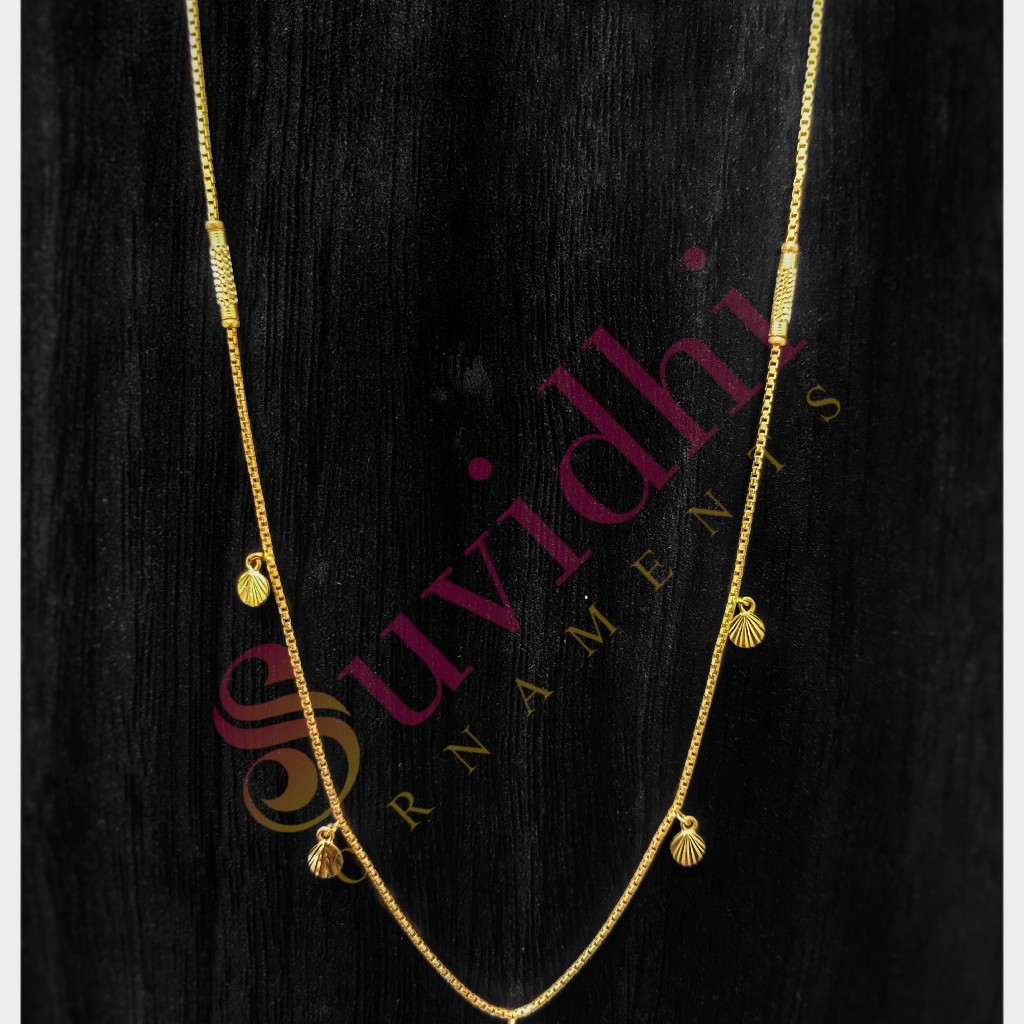 Buy quality 22 carat gold lightweight ladies chain 5gm in Ahmedabad