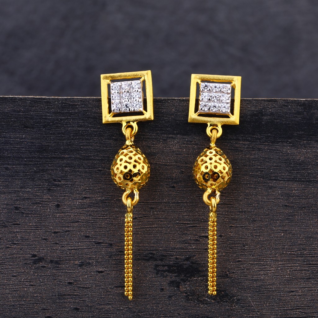 916 Gold Ladies Stylish Jhummar Earring LJE172