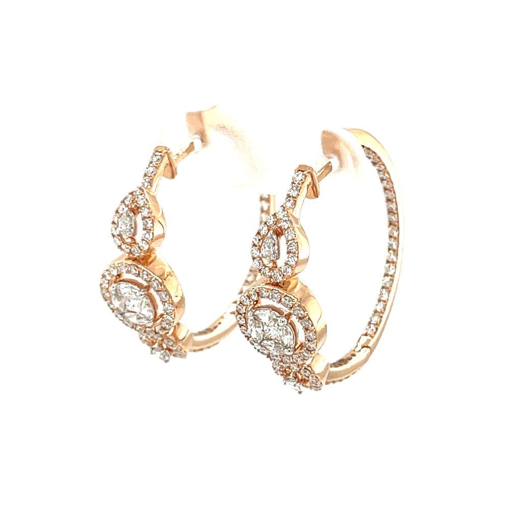 18K Small Gold Hoop Earrings  Lovélle Jewellery