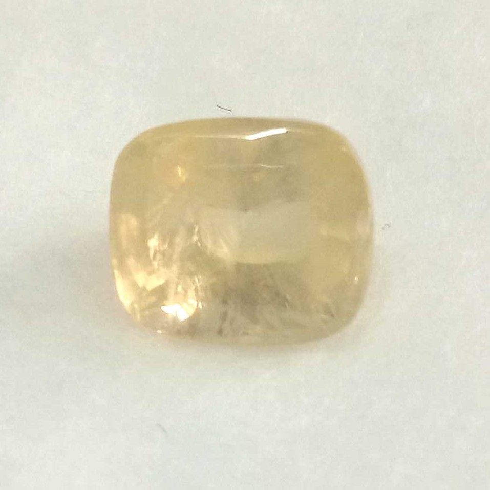 5.51ct cushion yellow yellow-sapphire-pukhraj