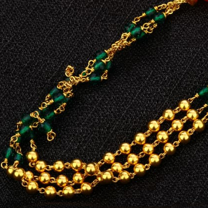 22KT Gold Antique Exclusive Chainmala AC224