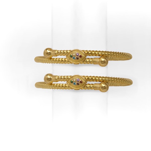 Little Star Flores Gold Plated Christening Baby Bangle  Jewellery from  WILCOX AND CARTER JEWELLERS UK