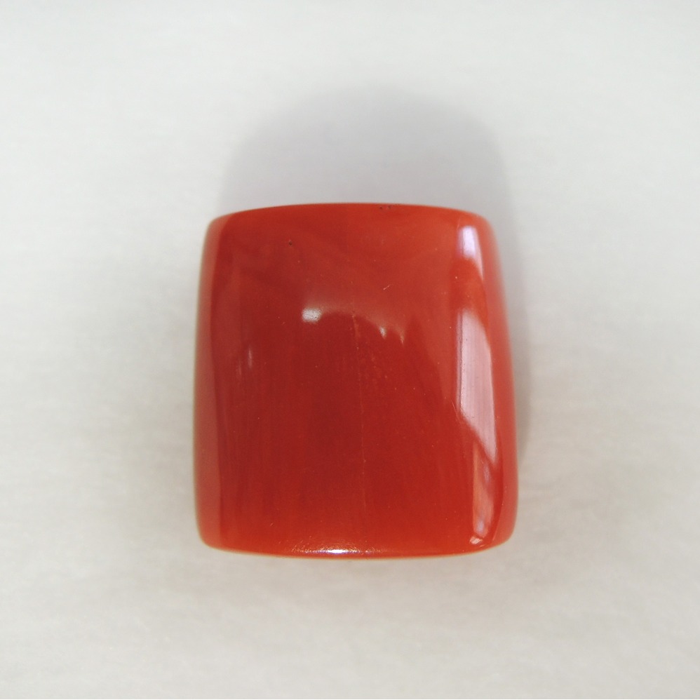 17.79ct oval natural red-coral (mungaa) KBG-C032