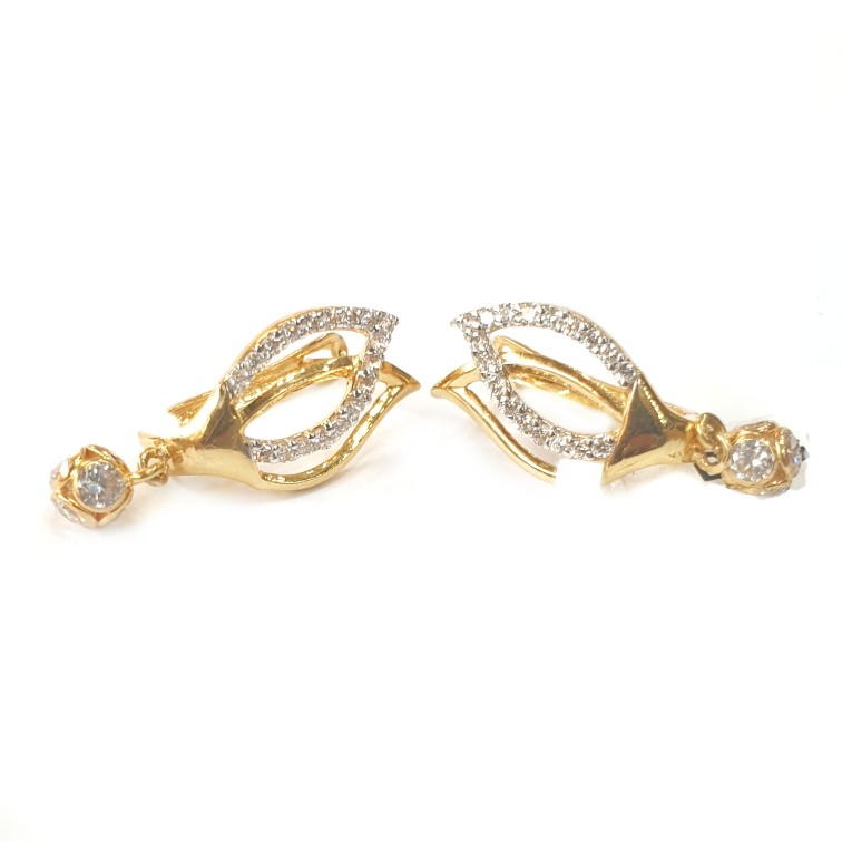 18k gold earrings mga - gb001