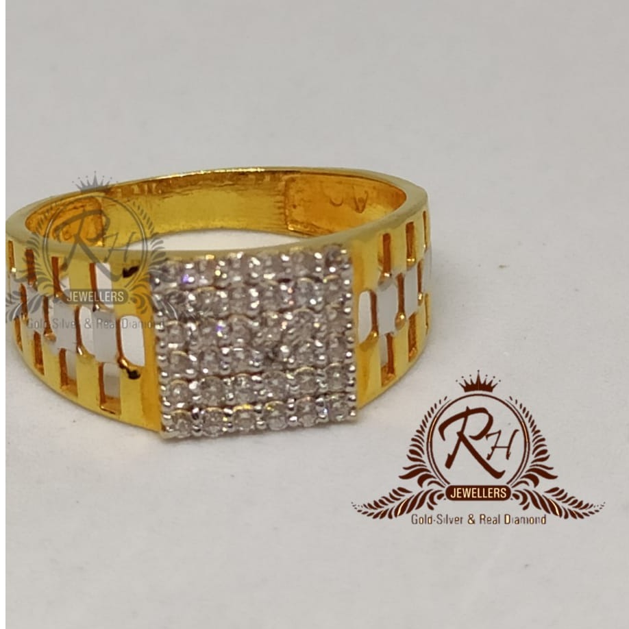 22 carat gold classical gents rings RH-GR900