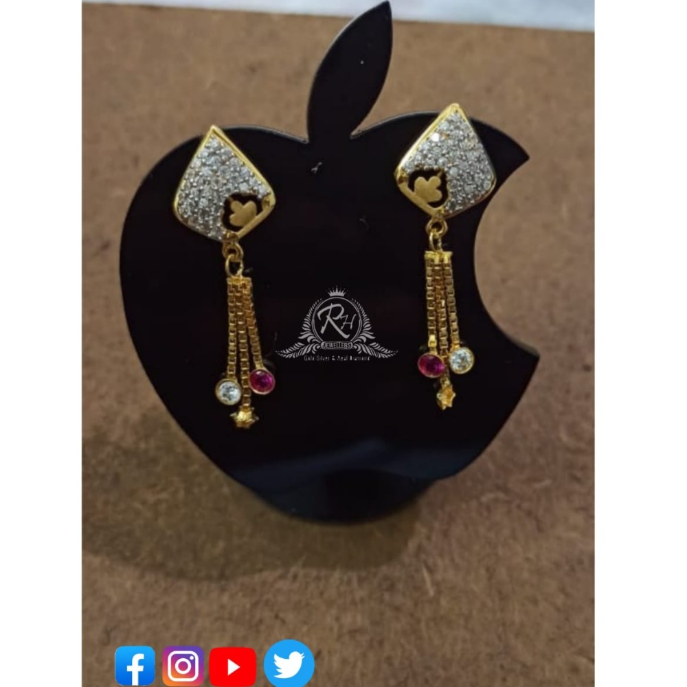 22 carat gold earrings RH-ER436