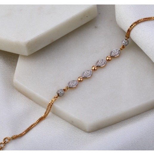 20 carat rose gold ladies bracelet RH-LB168