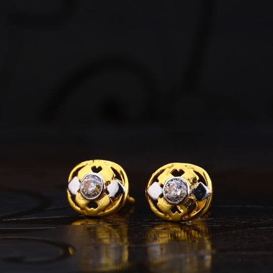 22 carat gold ladies earrings RH-LE971