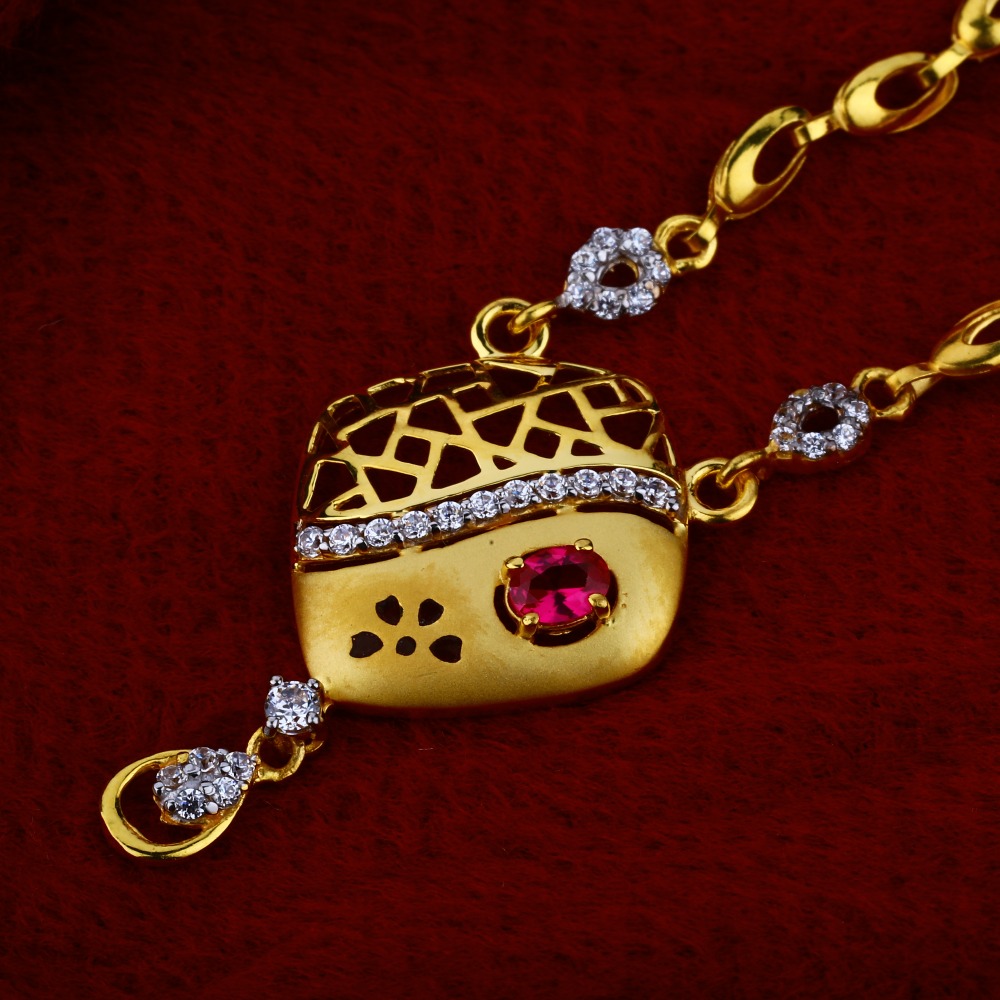 916 Gold Fancy  Hallmark Chain Necklace CN16