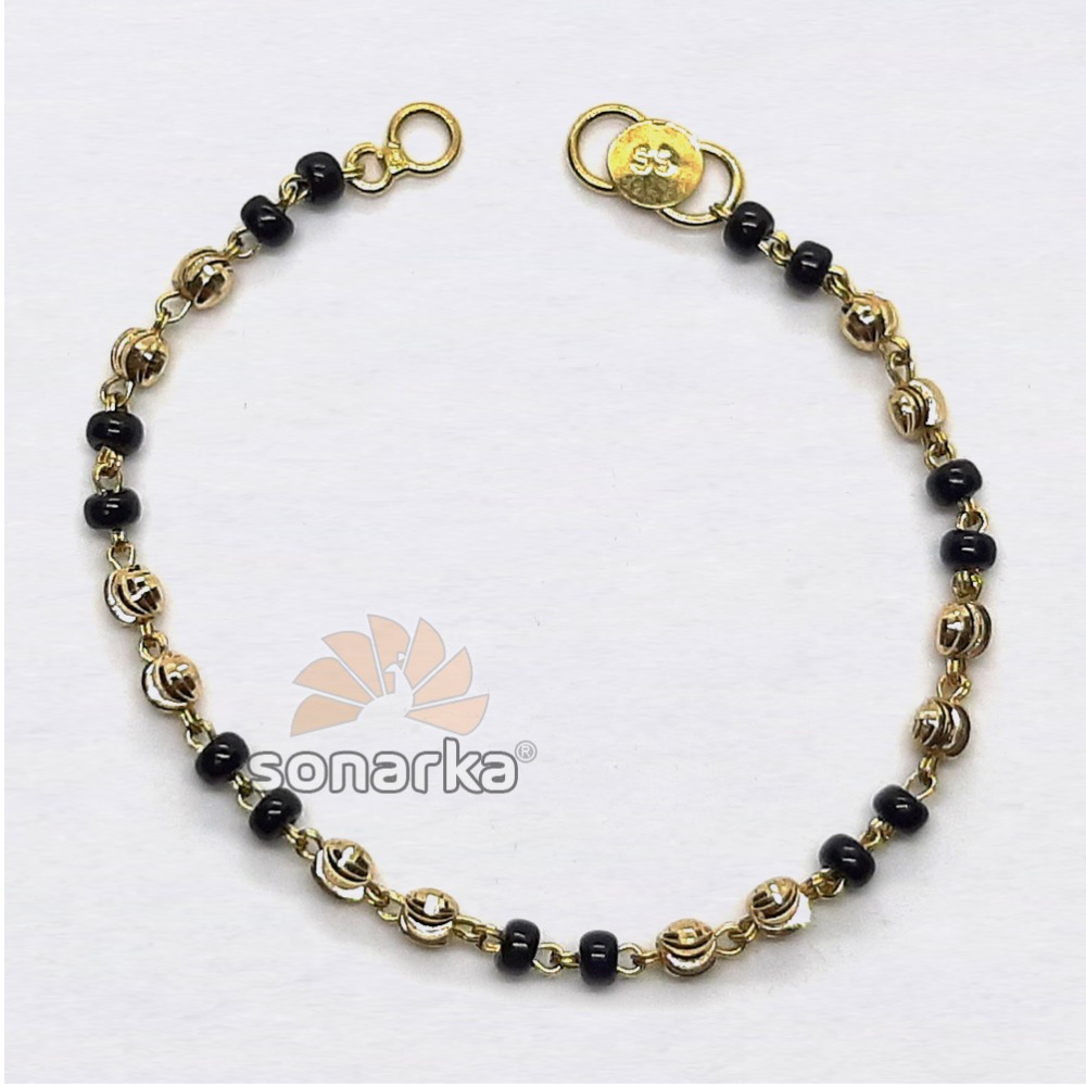 Black Beads Nazariya Bracelet SK-N004