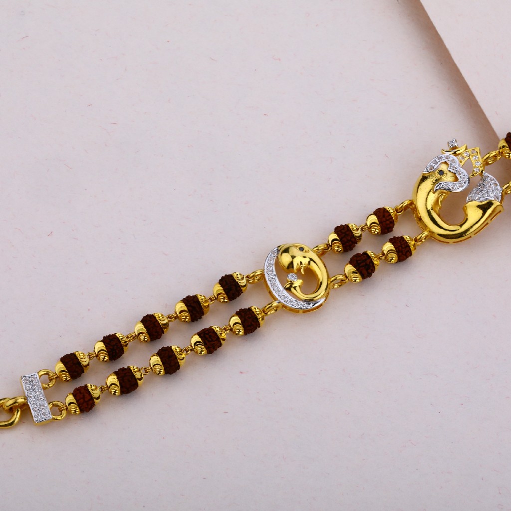 The Nazariya Diamond Mangalsutra Bracelet by PC Jeweller