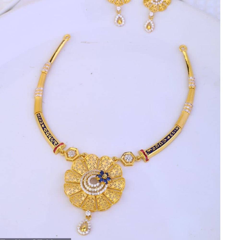 22 ct gold necklace set