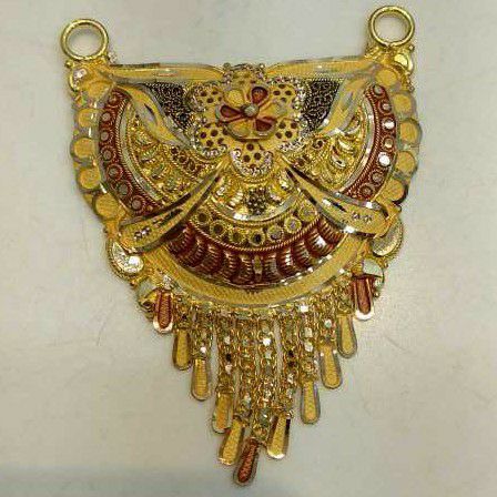 Retailer of Gold mangalsutra pendant Jewelxy 132072