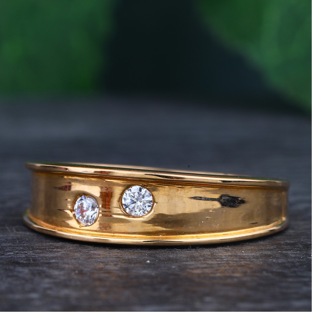 18KT Rose Gold Ring For Women RhJ-32