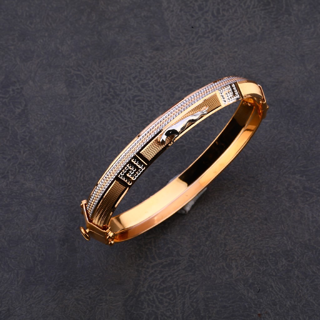 916 Gold Stylish Kada MPLKB44