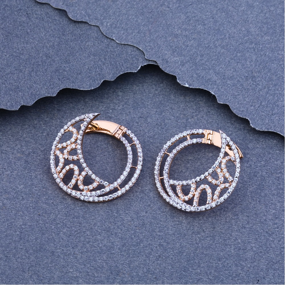 750 Rose Gold Fancy  Bali RFB05
