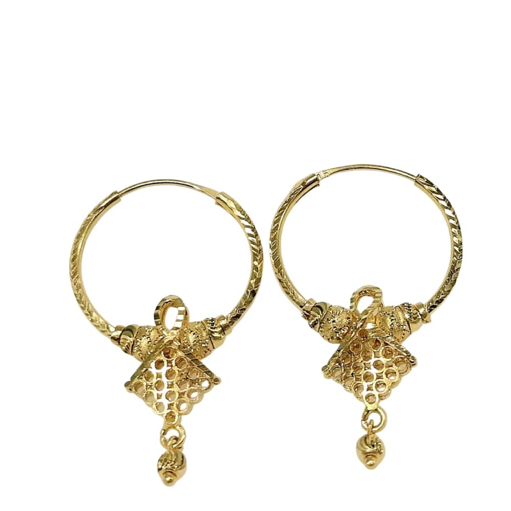 22k Gold Glam Women Ring W6095
