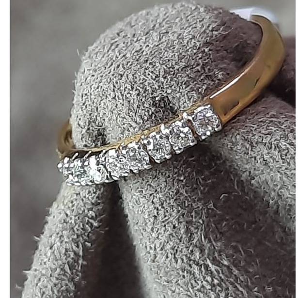 916 gold Delicate Ring Design For women sHD-6365