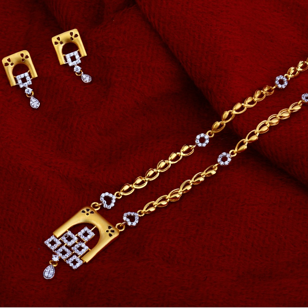 22kt Gold dESIGNER  Chain Necklace  CN71