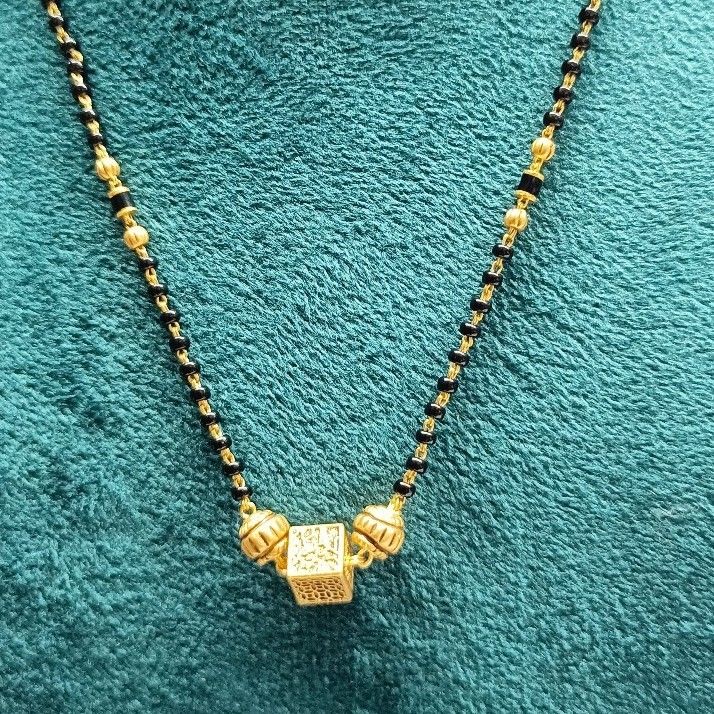 916 gold Simple mangalsutra