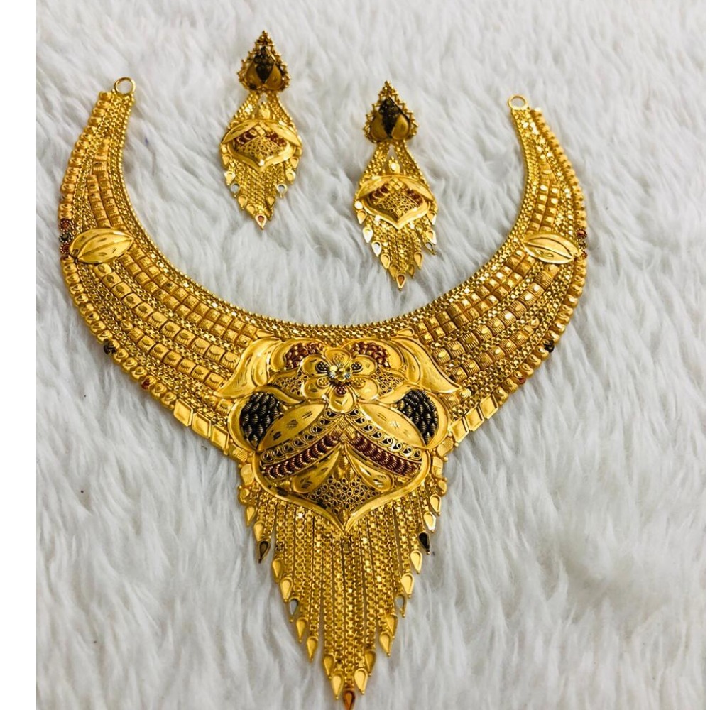 Buy quality 916 Gold Kalkati set in Ahmedabad