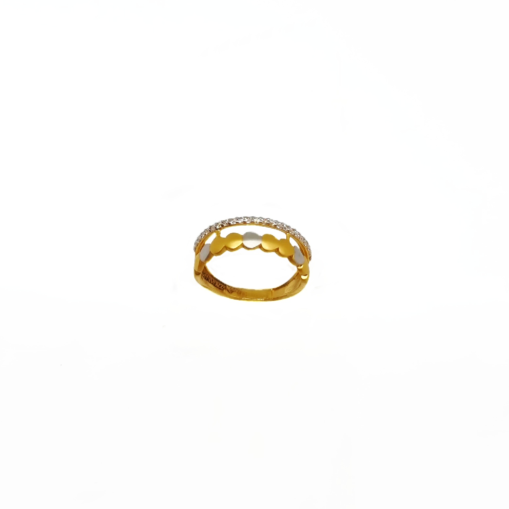 Simple Band Ladies Ring In 22K Gold MGA - LRG1530