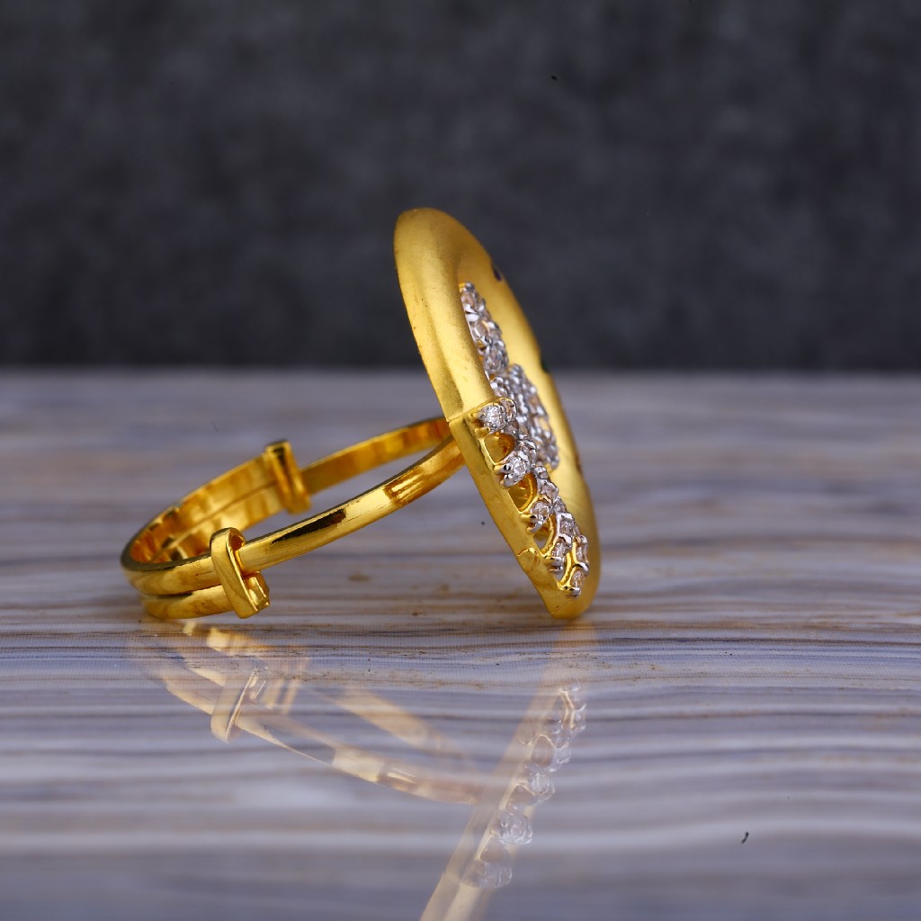 916 Gold Cz Ring LLR144
