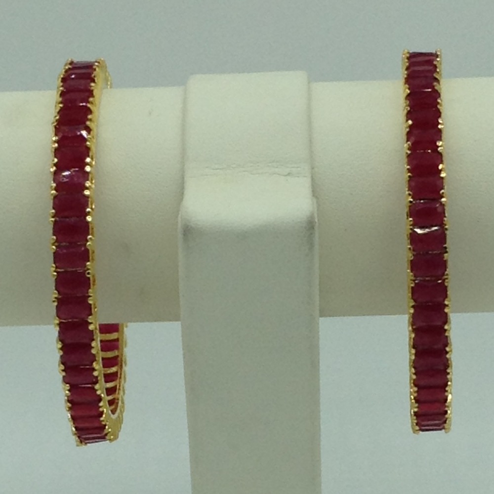 Red CZ Fancy Bangles JBG0320