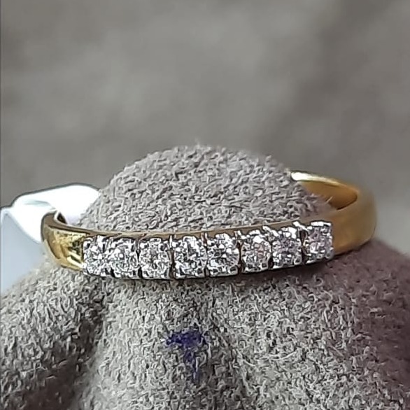 916 gold Delicate Ring Design For women sHD-6365