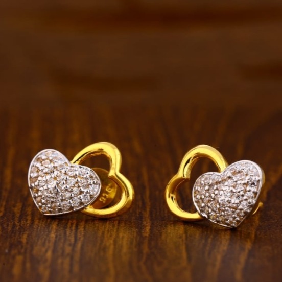 22 carat gold ladies earrings RH-LE888