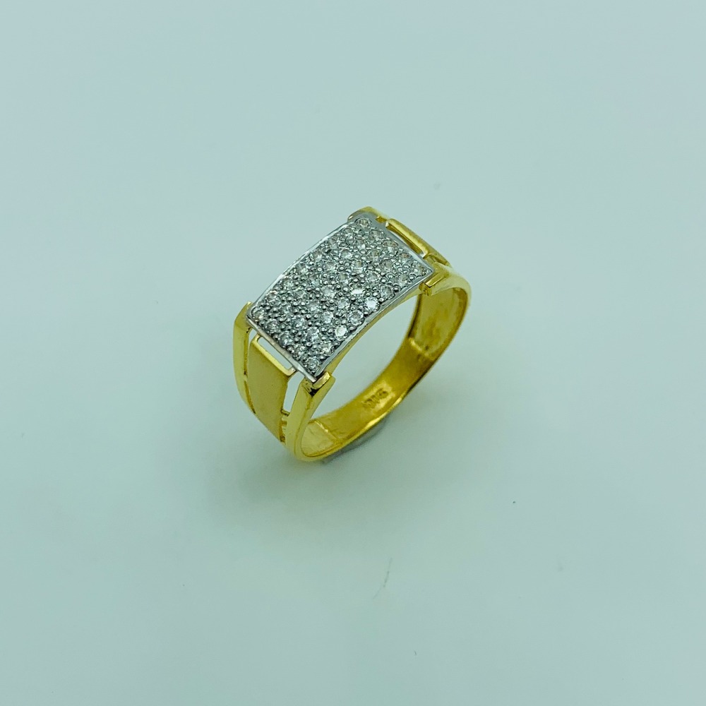 GOLD JENTS RING