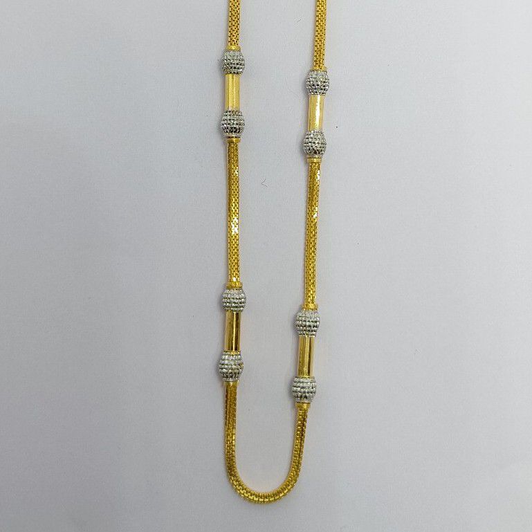 916 Gold Pipe Ladies Chain