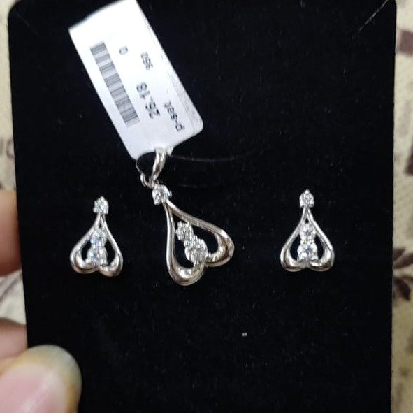 92.5 silver classical ladies pendants set RH-PS216