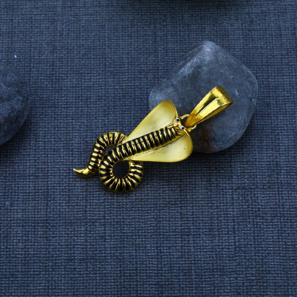 Men's Exclusive 916 God Gold Pendant- GP27