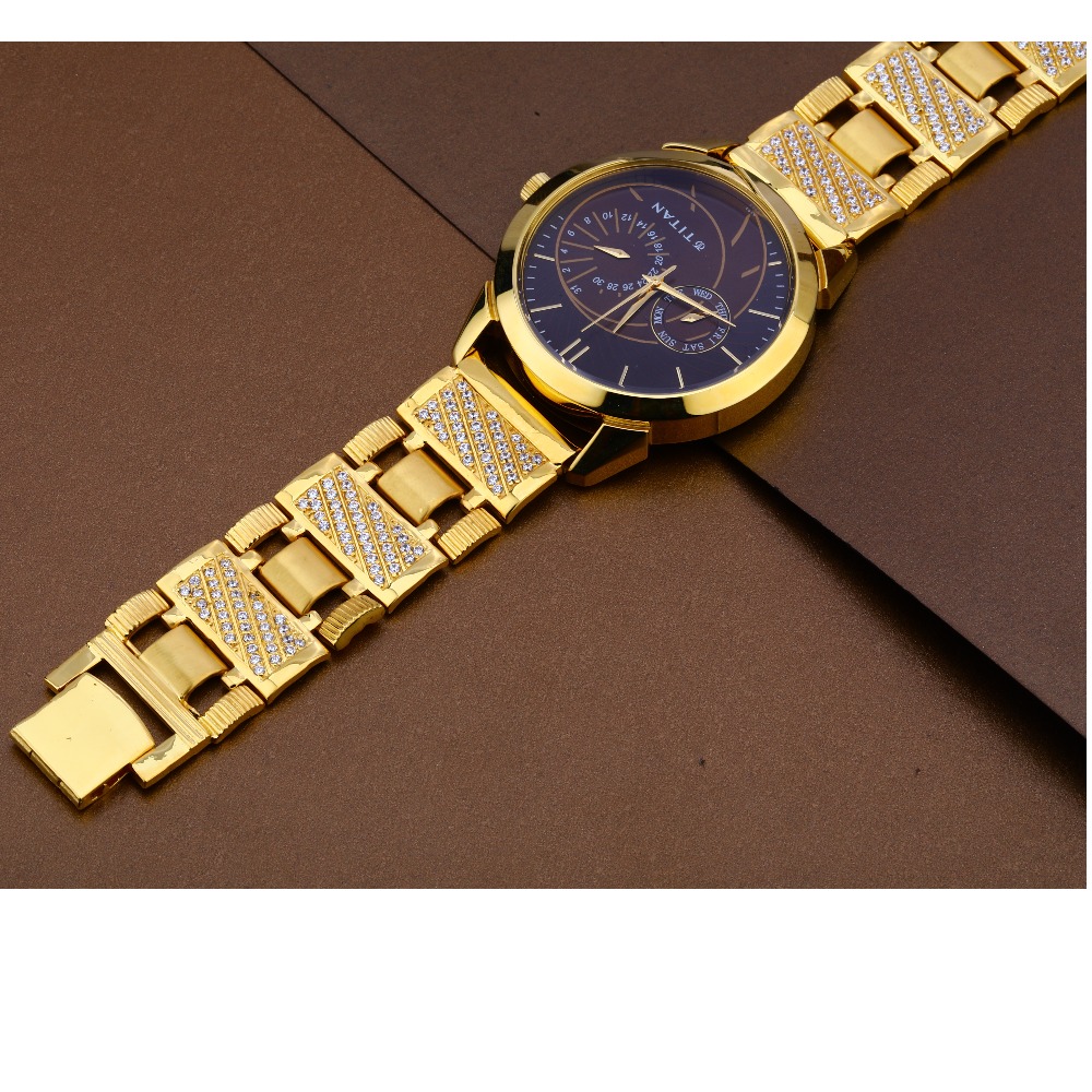 916 Gold Hallmark stylish Gentlemen's Watch MW29