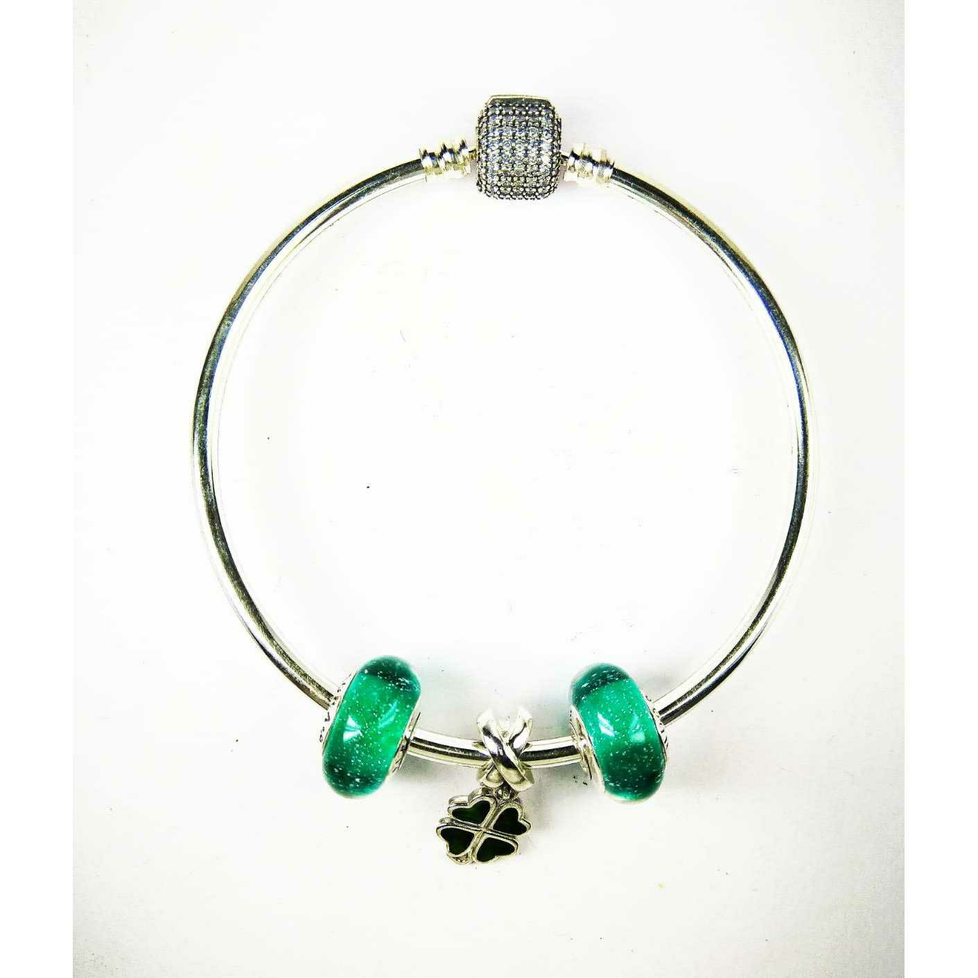 Latest 925 Silver Ladies Pandora Kada Bracelet