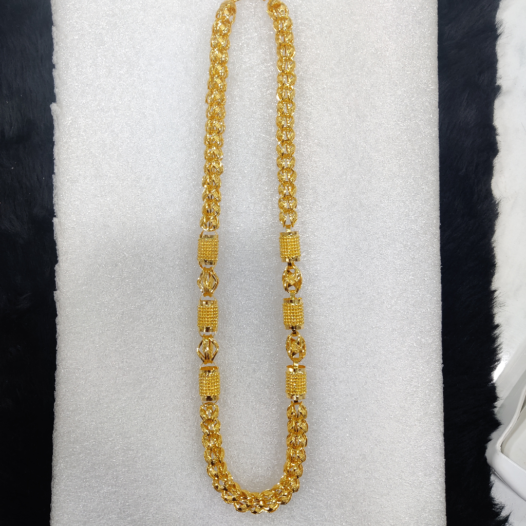 916 Gold Fancy Super Hollow  Chain