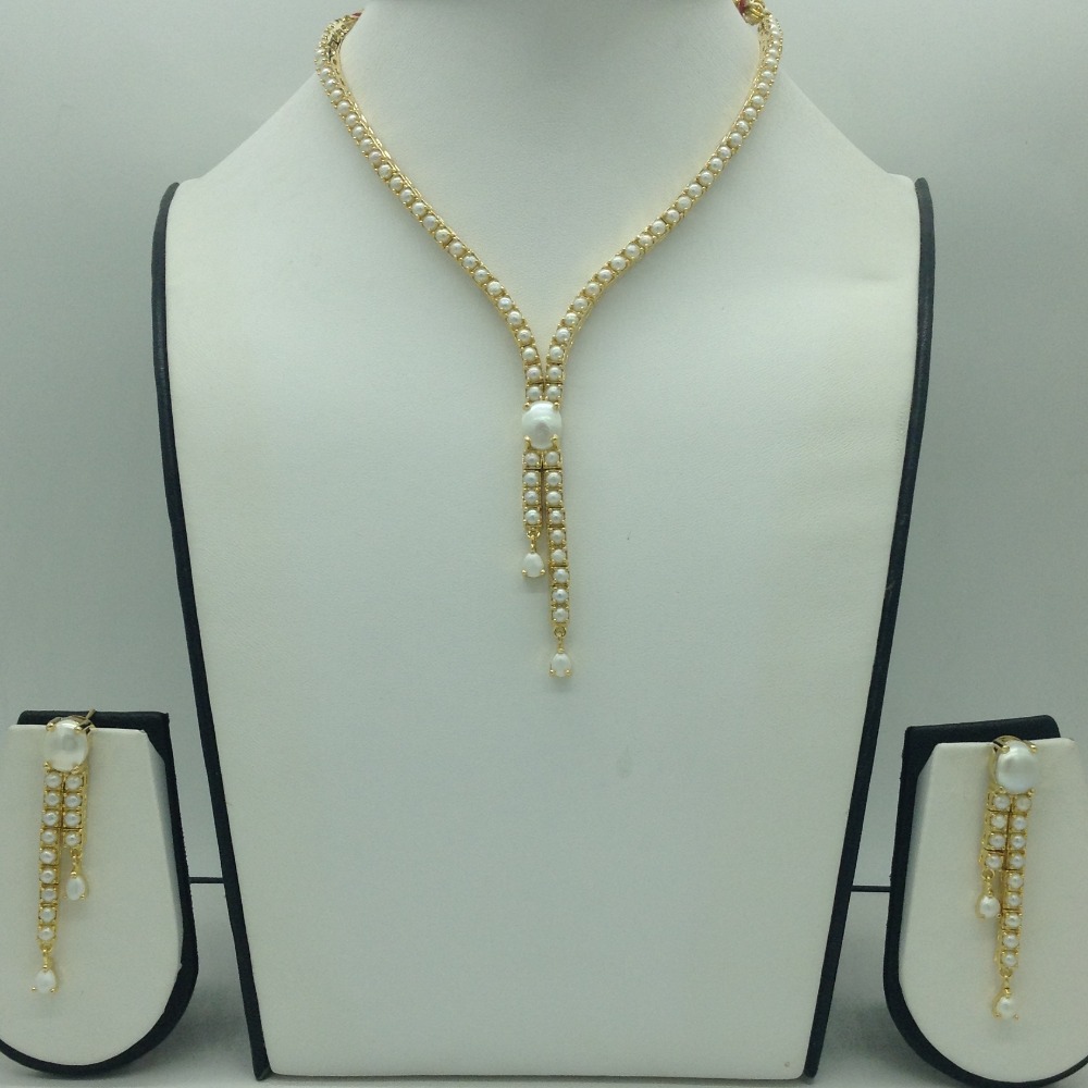 Pearls Necklace Set JNC0209
