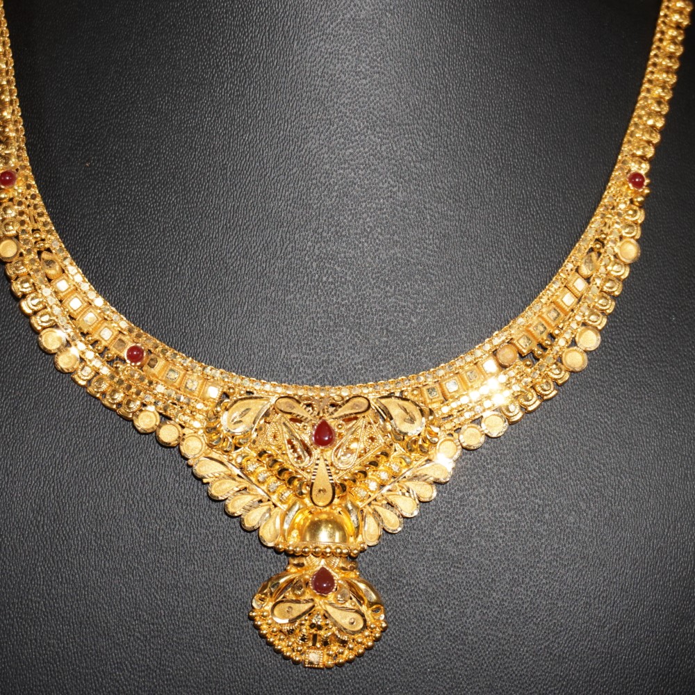 Gold Handmade Necklace 64R190
