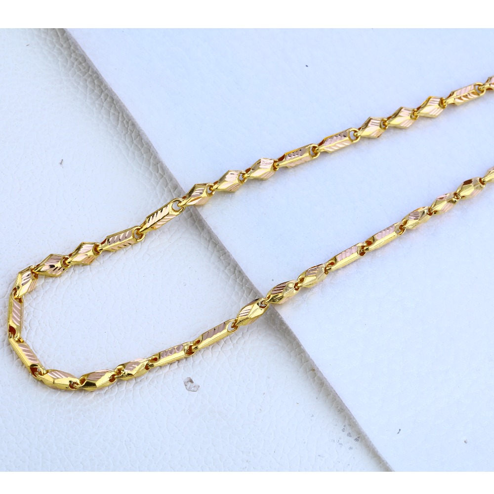 22ct Gold Mens Choco chain MCH168