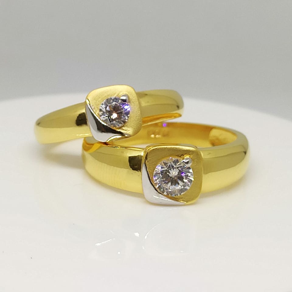 916 22 carat couple fancy ring jalta hai