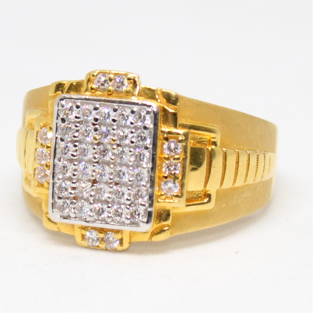 ring 916 hallmark gold daimond-6748